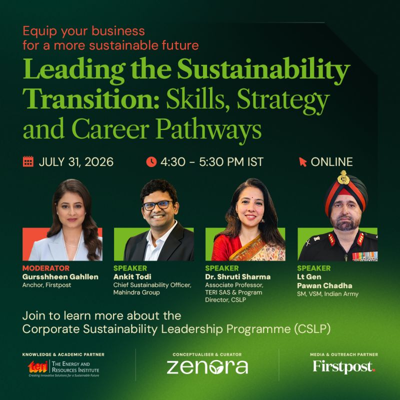 Sustainability Transition: Skills, Strategy and Career Pathways webinar