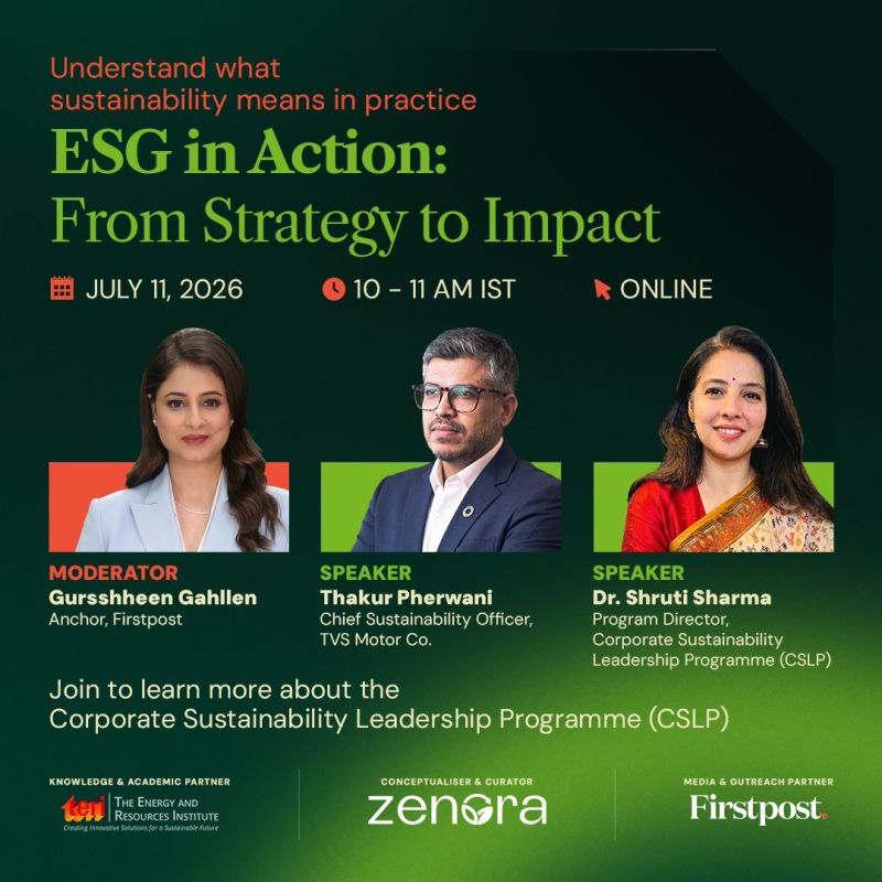 ESG in Action: From Strategy to Impact webinar